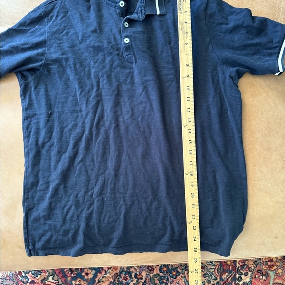 Mens Good Man Brand Match Point Polo Navy Size XL - Picture 8 of 8